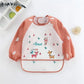 Blouse imperméable à manches longues pour l'allaitement et les activités artistiques de bébé (1-3 ans)