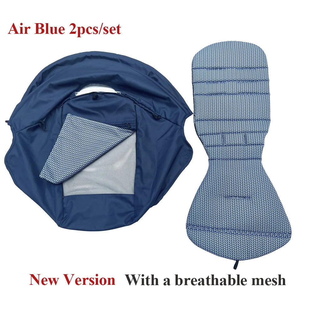 175° Canopy Cover & Seat Cushion Kit – Mesh Sunshade for YOYO/Yoya Strollers