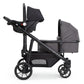 Luxury Twin Baby Stroller – High-Quality Double Poussette with 1-Year Warranty