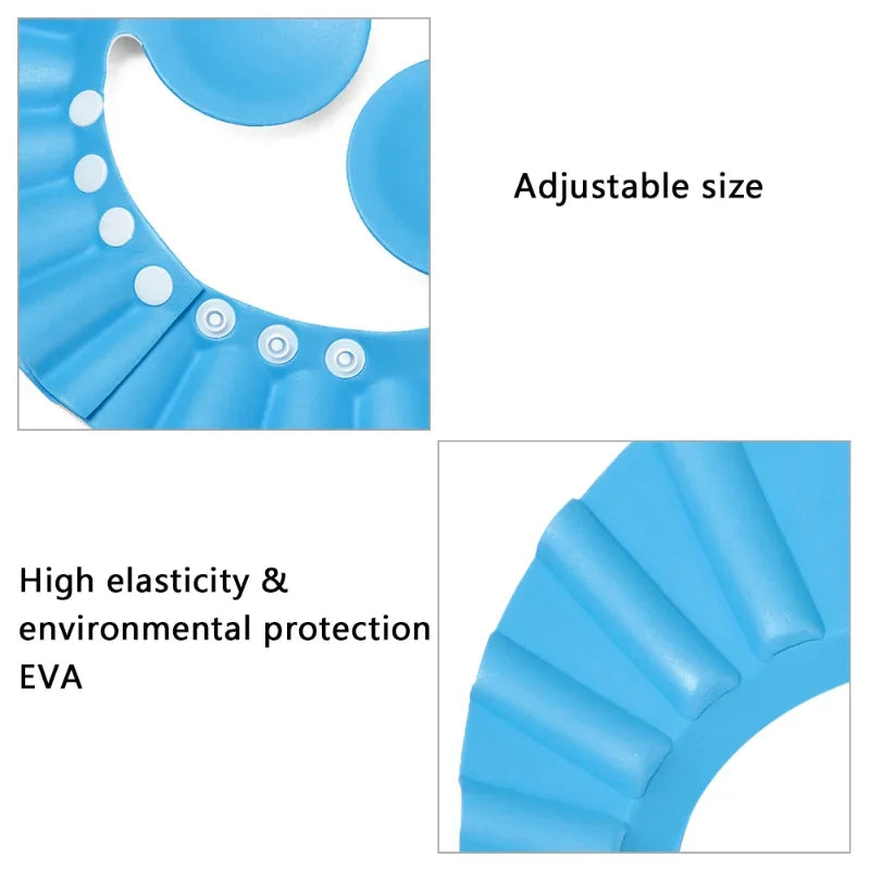 Baby Hair Washing Cap – Adjustable Protective Bath Hat