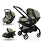 Kidilo 3-in-1 Baby Car Seat Stroller, One Button Fold & Detachable Basket