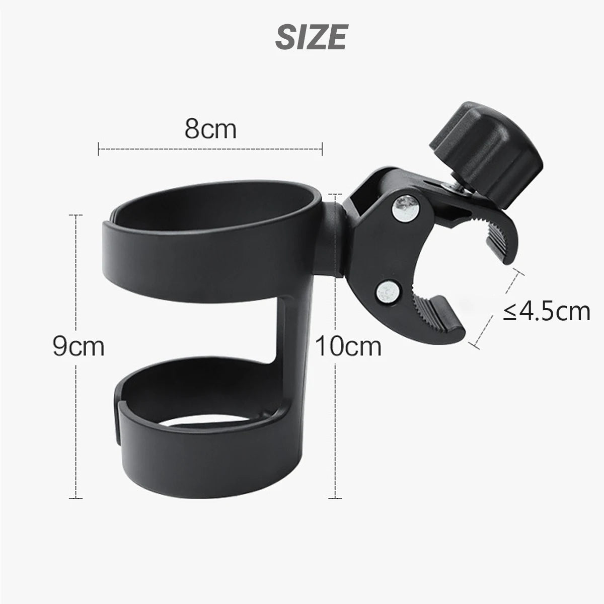Baby Stroller & Bike Cup Holder – Bottle Rack Accessory