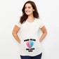T-shirt de maternité « Bébé en route pour 2025 » – Annonce de grossesse