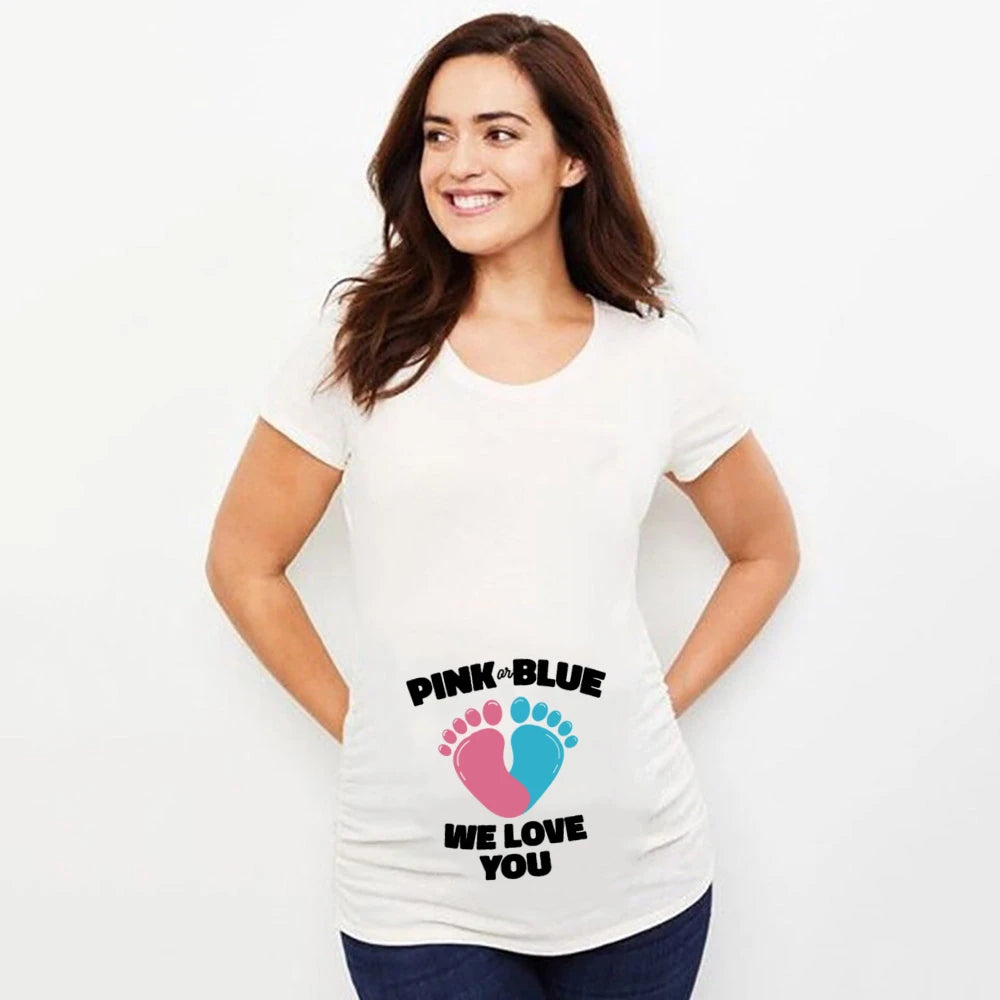 T-shirt de maternité « Bébé en route pour 2025 » – Annonce de grossesse