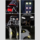 10PCS Reflective Safety Patches – Baby Stroller & Bicycle Night Warning
