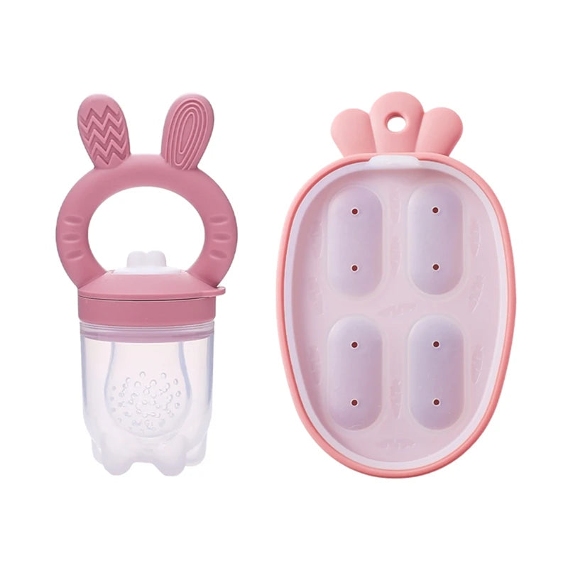 Baby Feeding Pacifier – Fruit & Vegetable Silicone Feeder