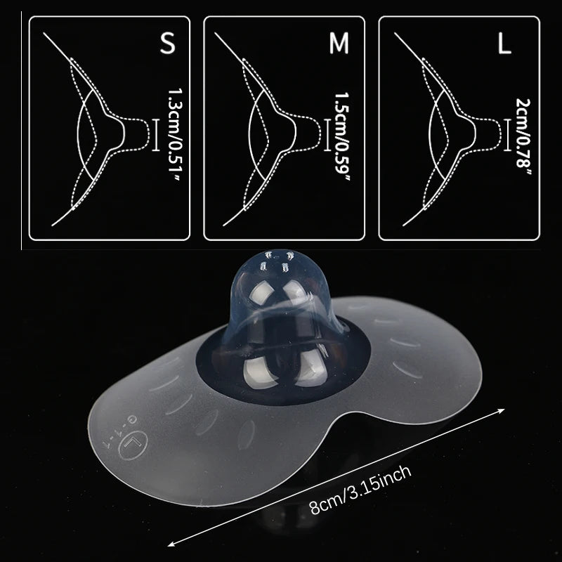 Coquilles d'allaitement en silicone – 2 protections pour les mères