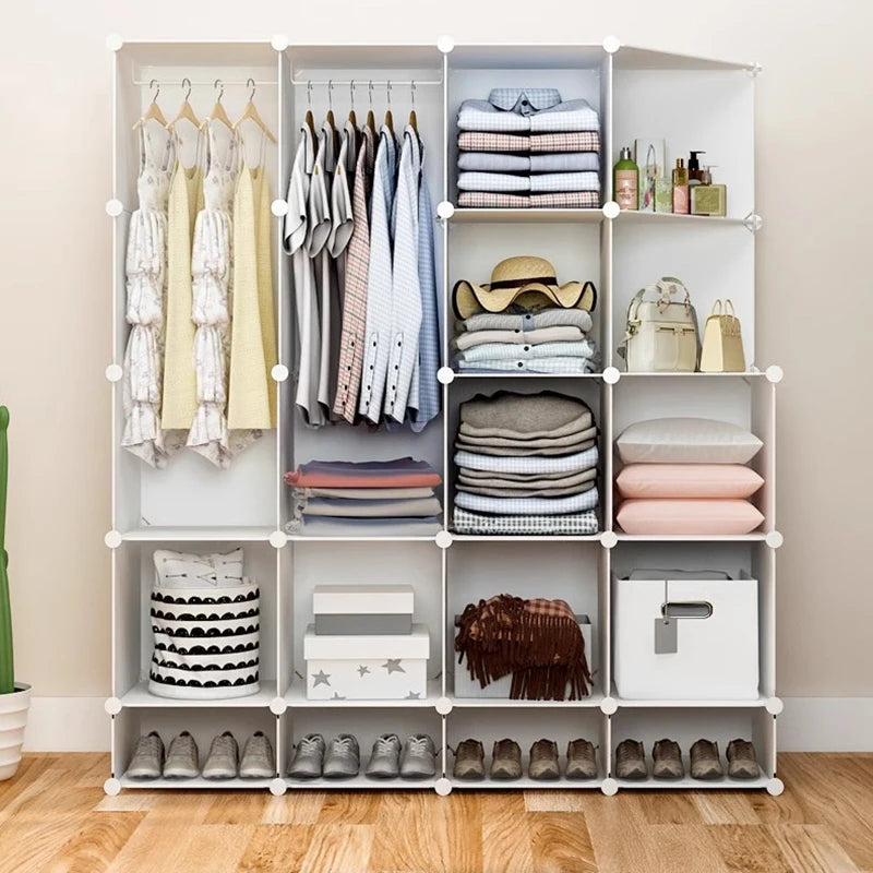 Modular Baby Closet – Living Room & Nightstand Organizer