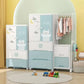Kids Closet Storage – Plastic Cupboard for Home & Living Room