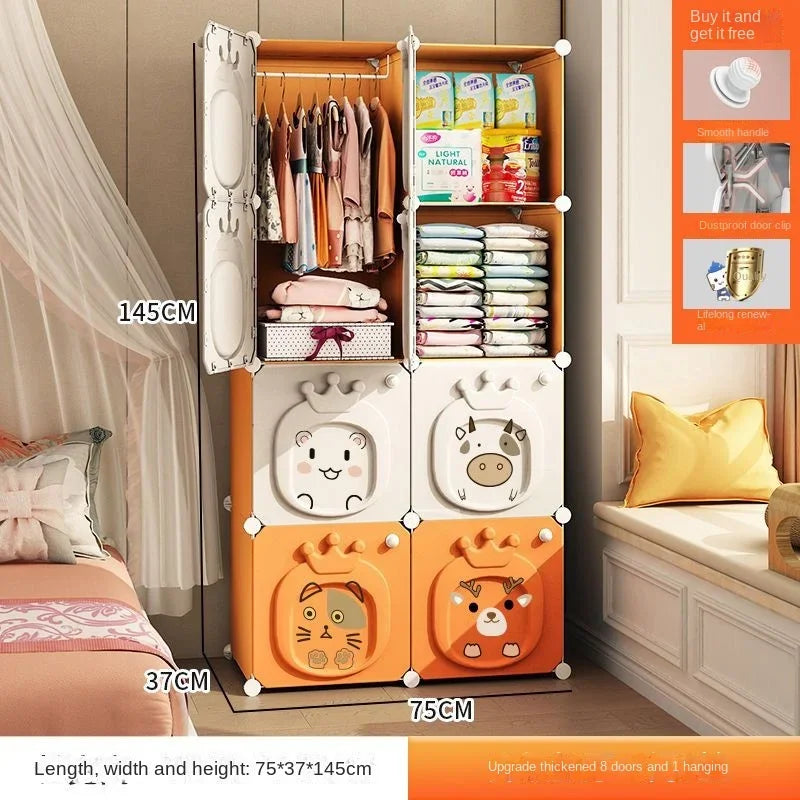 Home Storage Locker – Foldable Wardrobe & Dresser