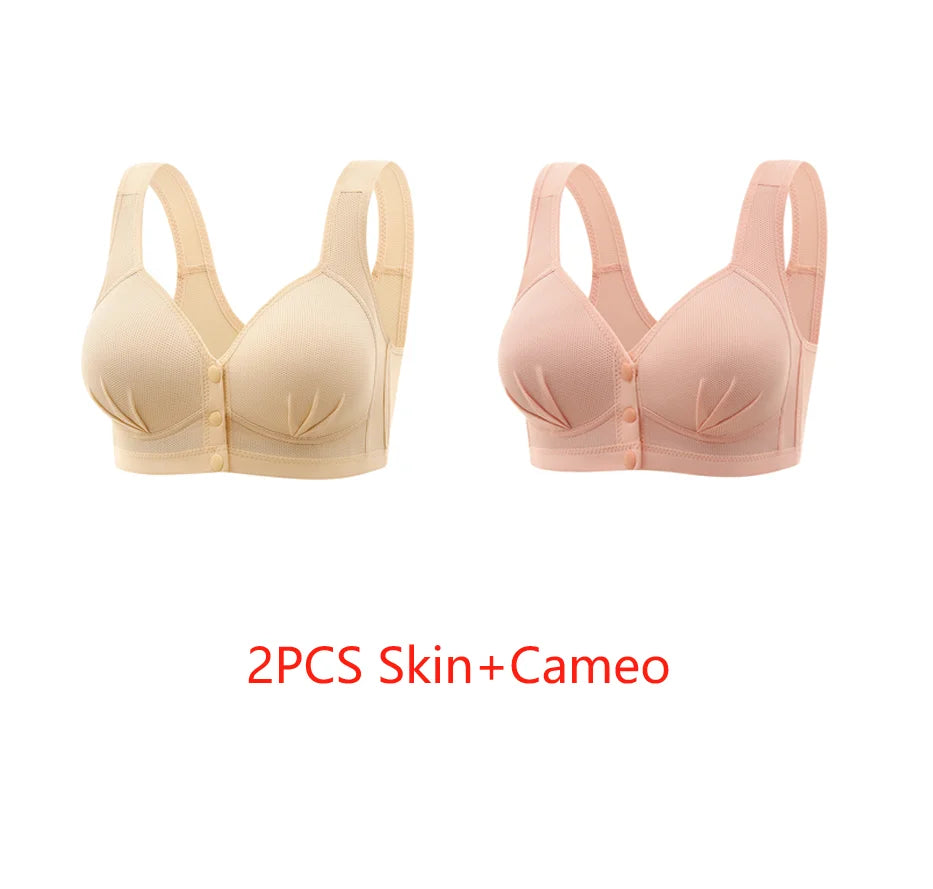 Front-Closure Nursing Bra – Wire-Free Maternity Support