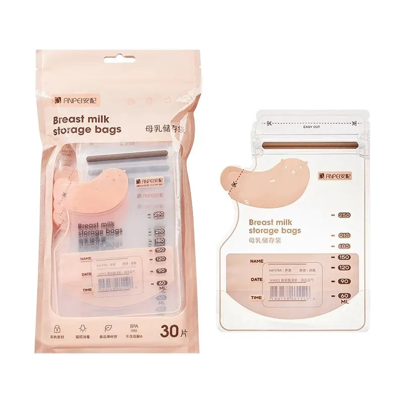 Sachets de conservation du lait maternel Anpei – Portables, jetables, pour réfrigérateur et congélateur