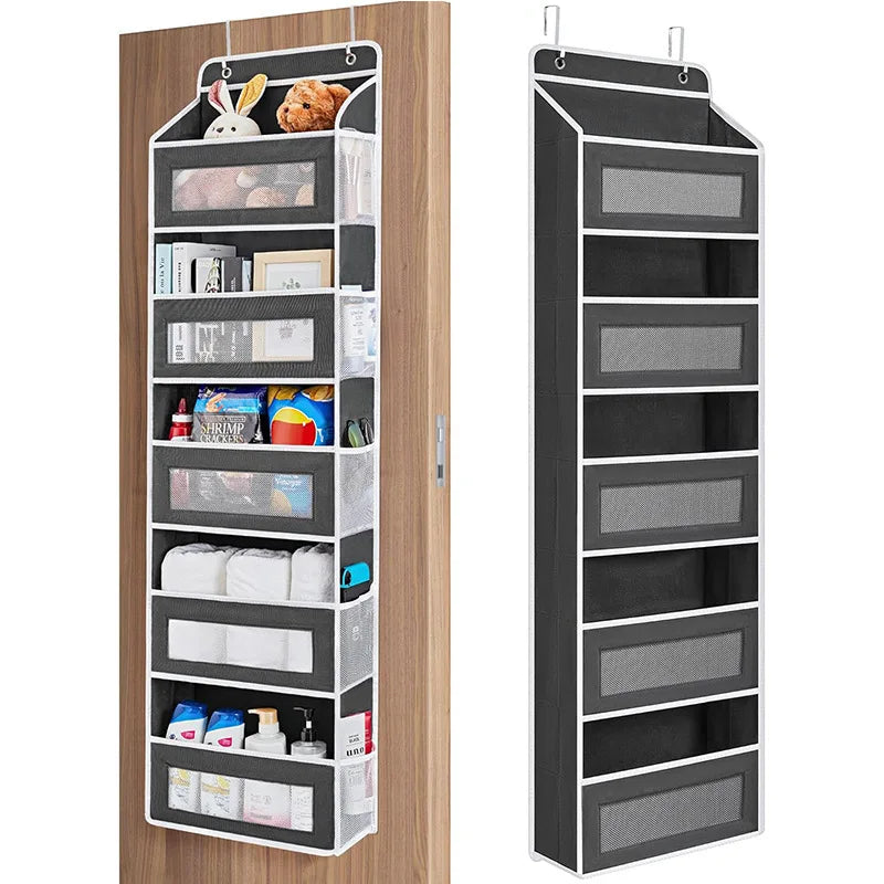 Wall-Mounted Hanging Storage Bag – Organizer for Baby Toys & Dolls