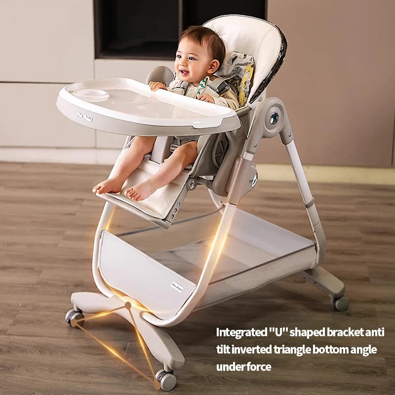 Infant & Toddler Highchair – Sit, Lie & Eat with Ease