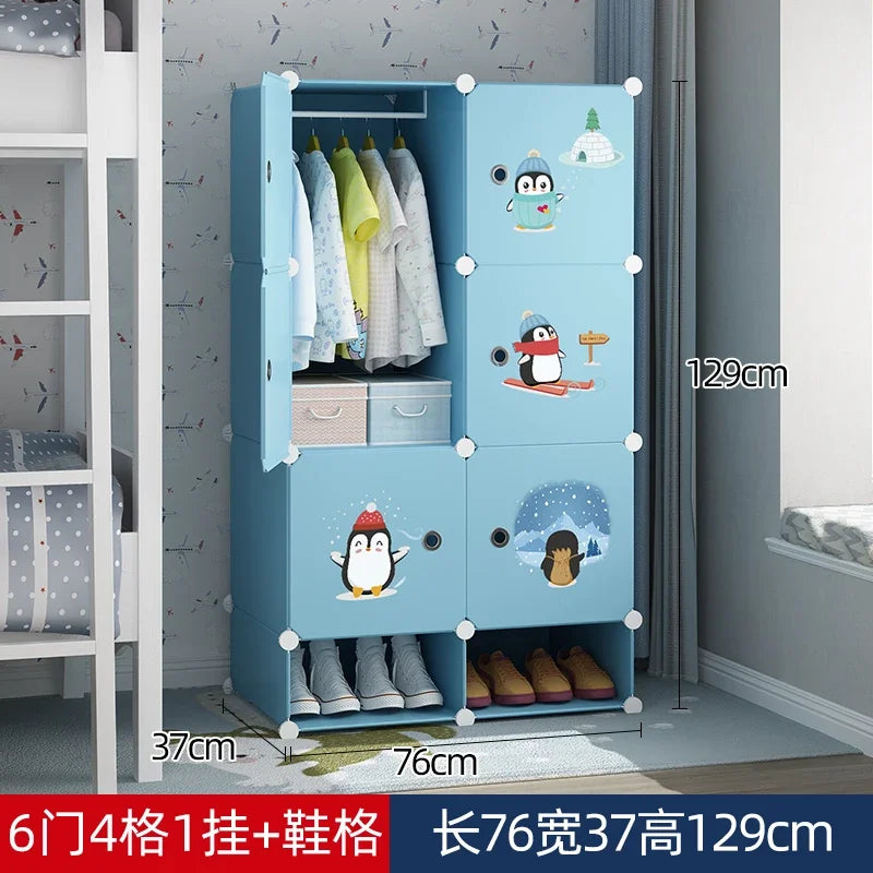 Rangement pour chambre de fille – Armoire et organisateur pour bébé