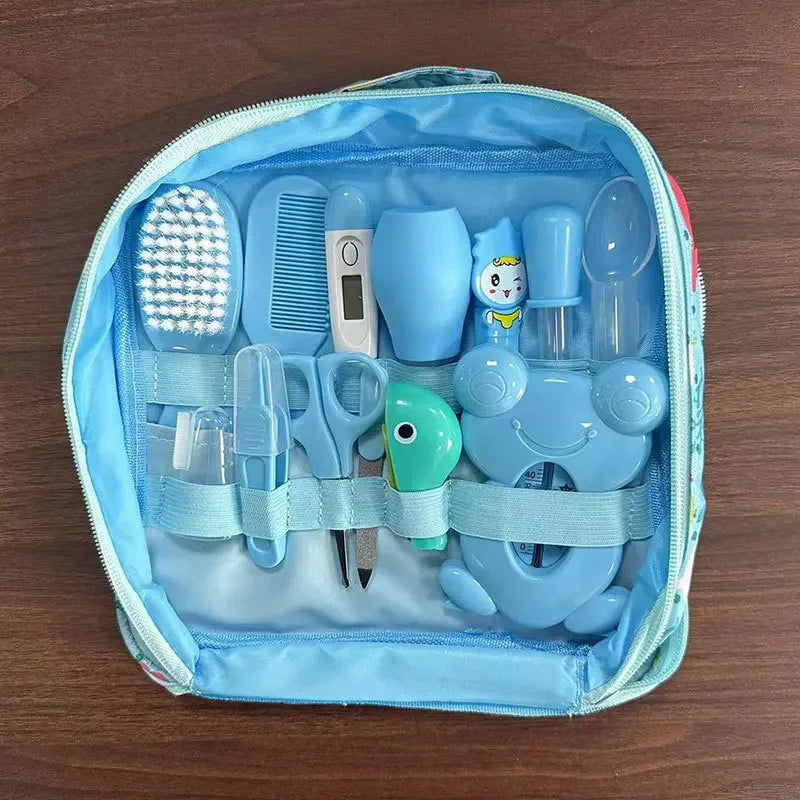 Coffret de soins pour bébé 13 pièces – Coffret cadeau essentiel pour le bain, la toilette et l'allaitement