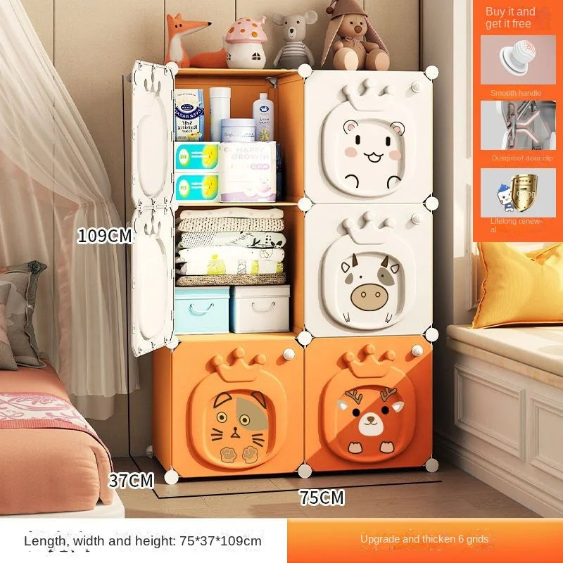 Home Storage Locker – Foldable Wardrobe & Dresser