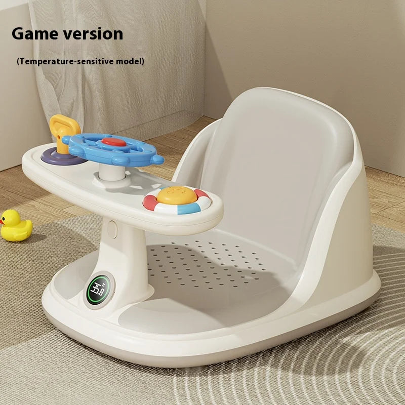 Portable Kids Shower Seat – Safe Stand for Newborns & Toddlers