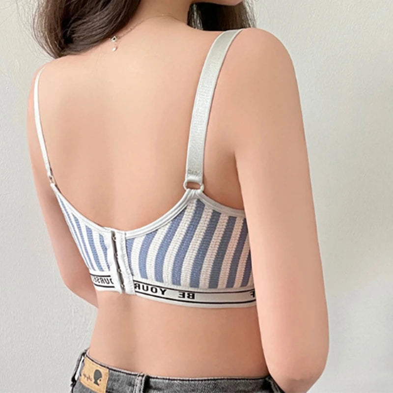 Lightweight Cotton Maternity Nursing Bra – Anti-Sagging & Breathable