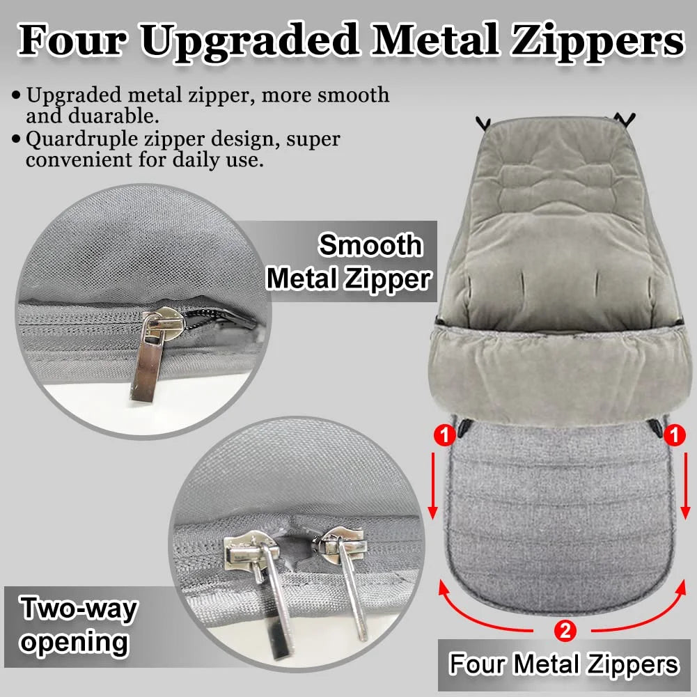 Waterproof Baby Stroller Sleeping Bag – Newborn Winter Travel Sack