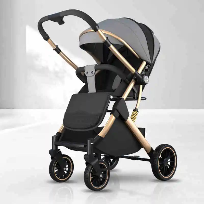 Lightweight Baby Stroller (0–3Y) – Sit & Lie, Multi-Child Comfort