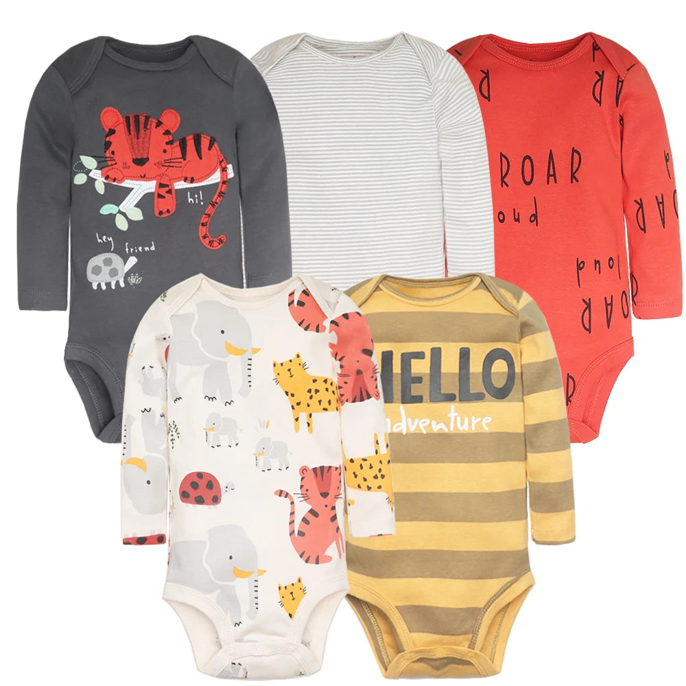 Newborn Cartoon Jumpsuits