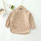 Erduo Waterproof Long-Sleeve Baby Feeding Bib