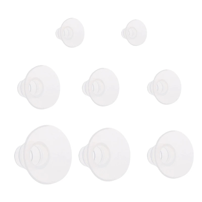 Breast Pump Silicone Shields – Narrow Connector Flange Inserts