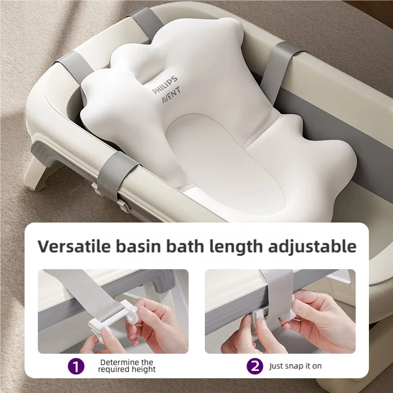 PHILIPS AVENT Chaise de bain pliable pour bébé – Douce et sûre