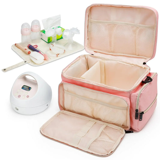 Chauffe-biberon portable isotherme, sac isotherme pour tire-lait, sac de voyage pour lait maternel