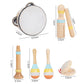 Ensemble musical en bois Montessori – Jouet d'apprentissage des percussions pour enfants