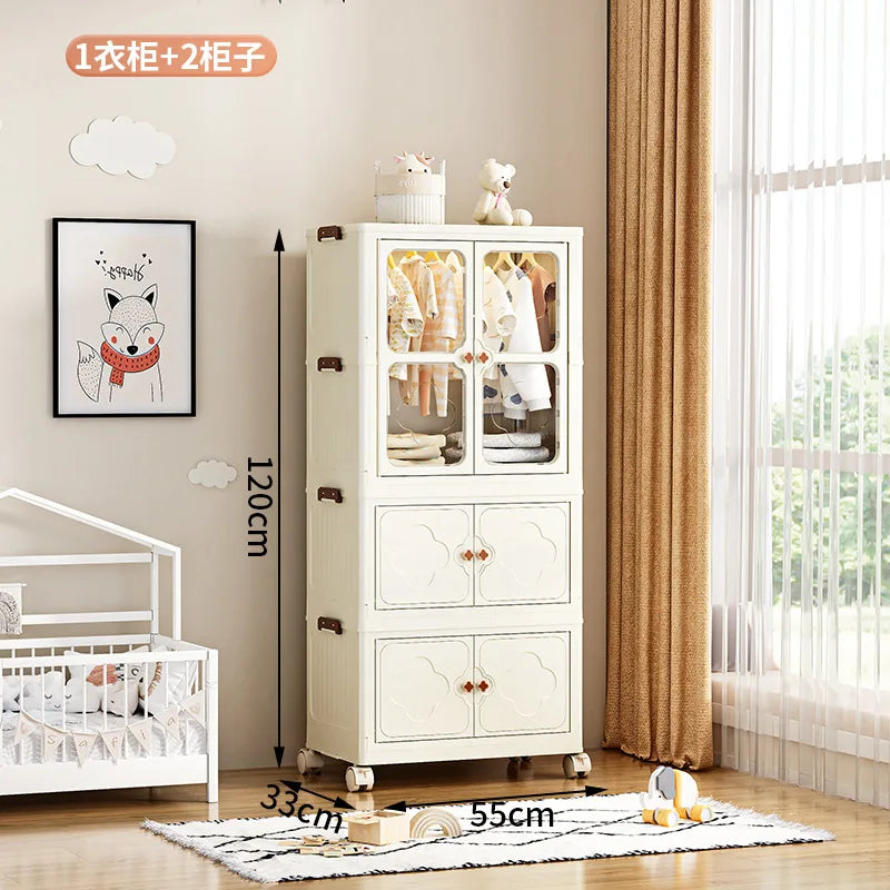 Armoire de rangement pour enfants – Placard bébé et bac de rangement