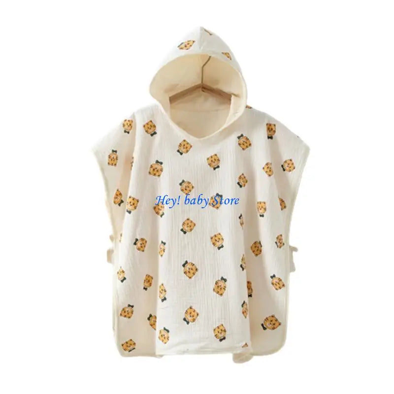 Serviette de douche pour tout-petits – Enveloppe douce à capuche, séchage rapide