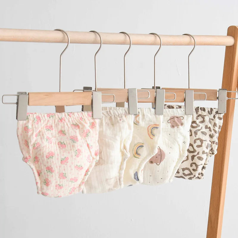 Culottes d'apprentissage pour bébé en gaze de coton doux