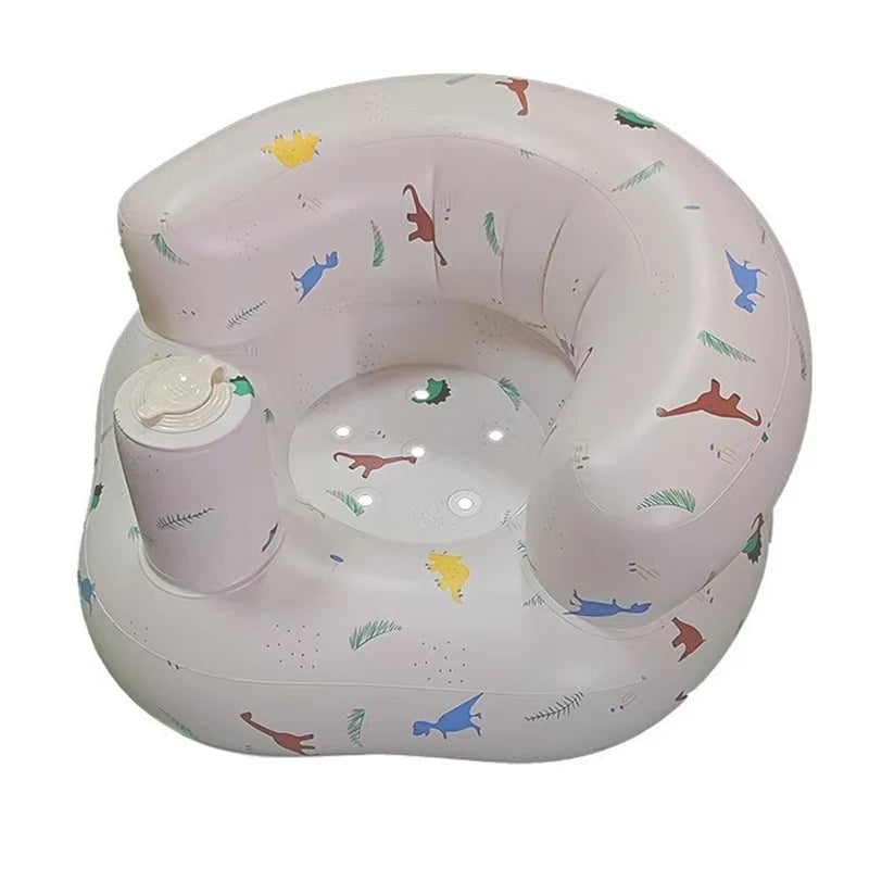 Portable Inflatable Baby Sofa – Foldable Multi-Use Seat & Bath Chair