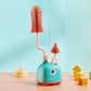 Brosse de nettoyage en silicone pour bébé | Nettoyeur à 360° pour biberons, tétines et sucettes