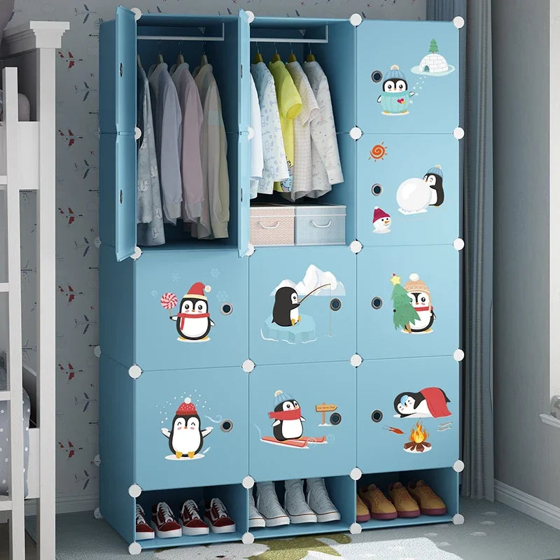 Rangement pour chambre de fille – Armoire et organisateur pour bébé