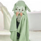 Thickened Baby Hooded Bath Towel – Soft Cotton Cloak & Wearable Blanket