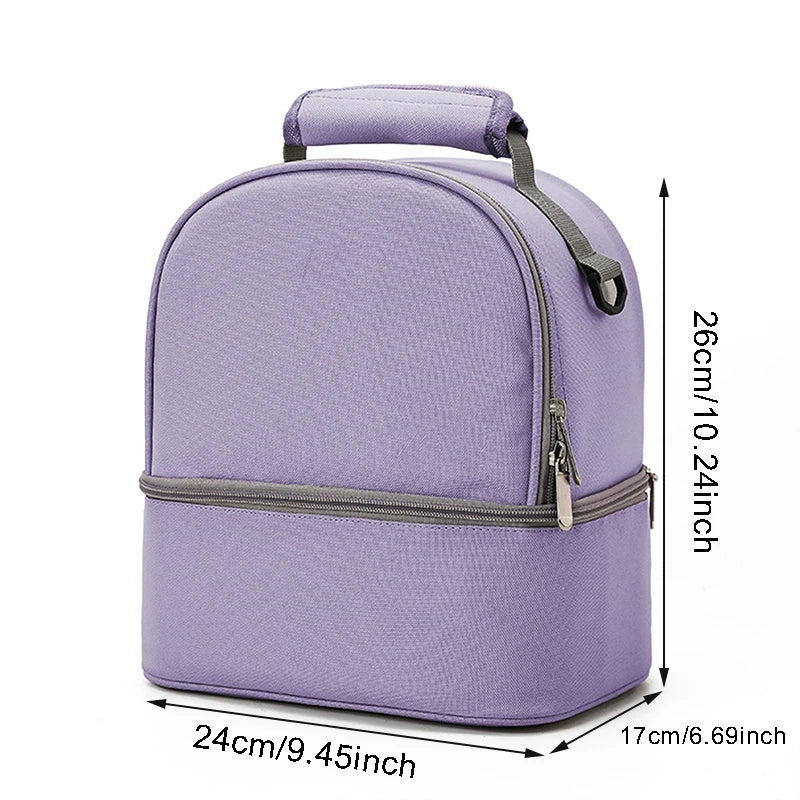Sac à lait pour tire-lait à double isolation