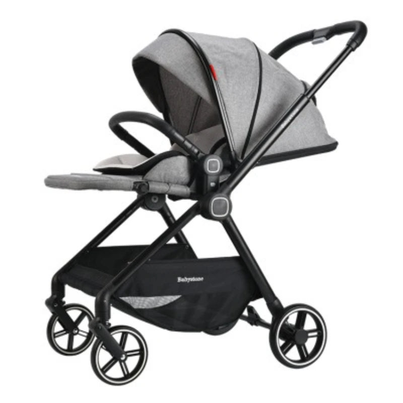 Highview 4-Wheel Foldable Baby Stroller – Sit & Lie Newborn Pram