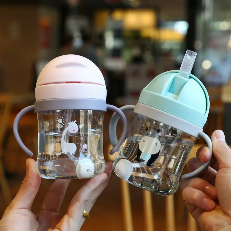 50ml Baby Training Cup with Straw – Kids Learn-to-Drink Bottle