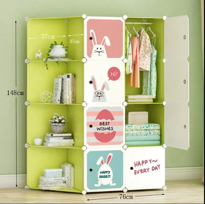 Portable Kids Wardrobe – Baby Clothes & Toy Organizer