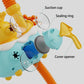 Jouet de bain pour bébé – Jeu d'eau avec un canard et un nuage mignons