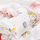 Serviette bébé en gaze 6 épaisseurs – Coton ultra doux, 110×110 cm