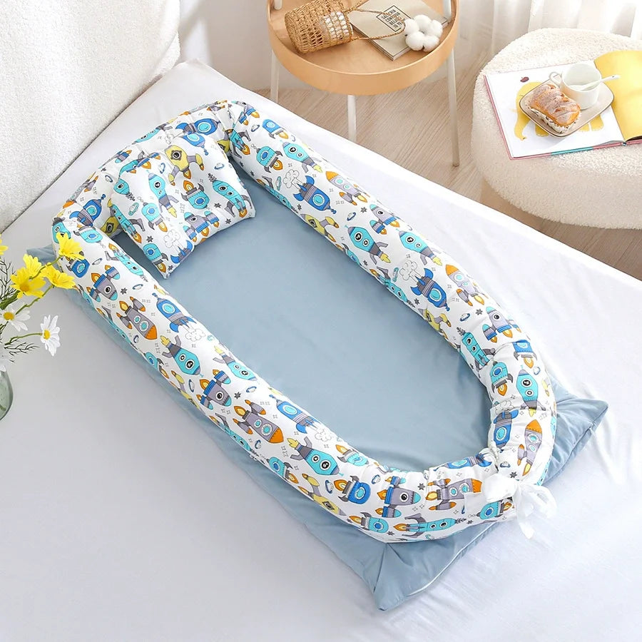 Portable Baby Nest – Folding Travel Bed for Newborns