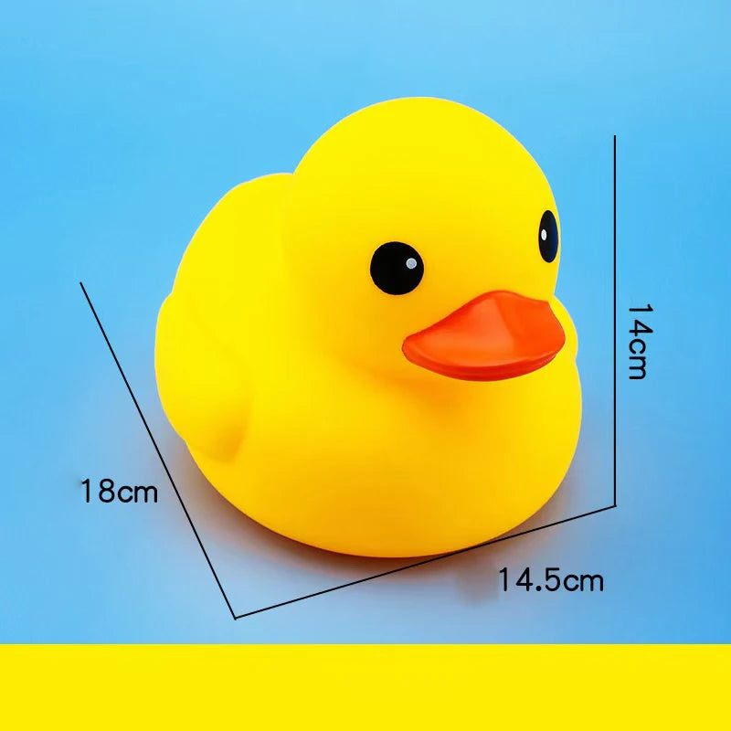 Ensemble de canards en caoutchouc géants et petits – Amusants pour le bain, la piscine et les fêtes