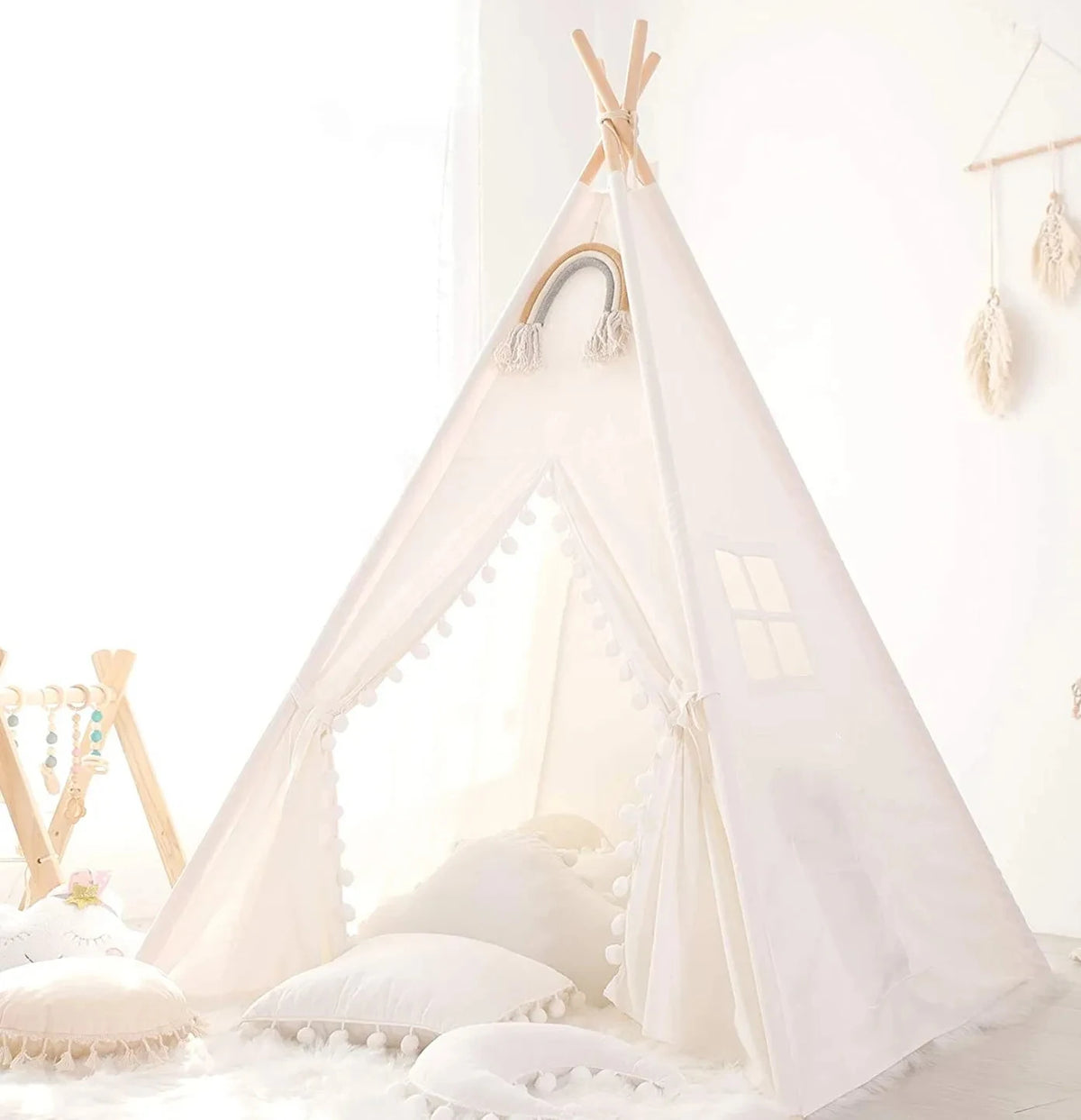 Toddler Teepee Play Tent – Girl & Boy