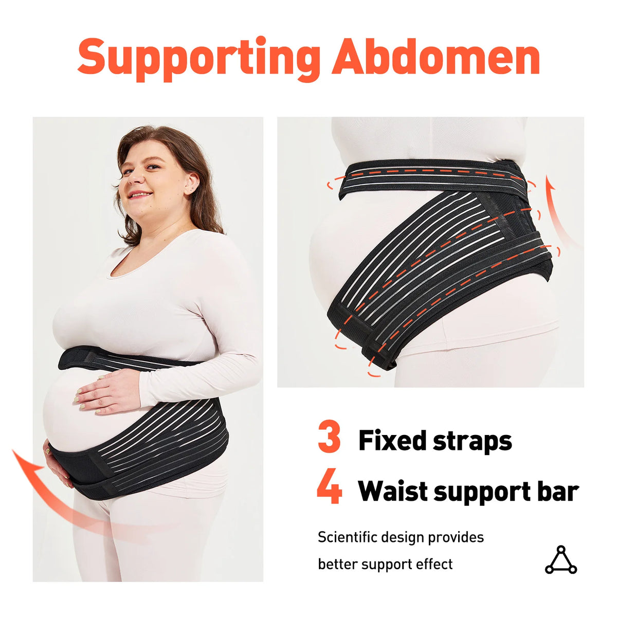Pregnancy Belly Band | Waist & Abdominal Support Belt for Moms