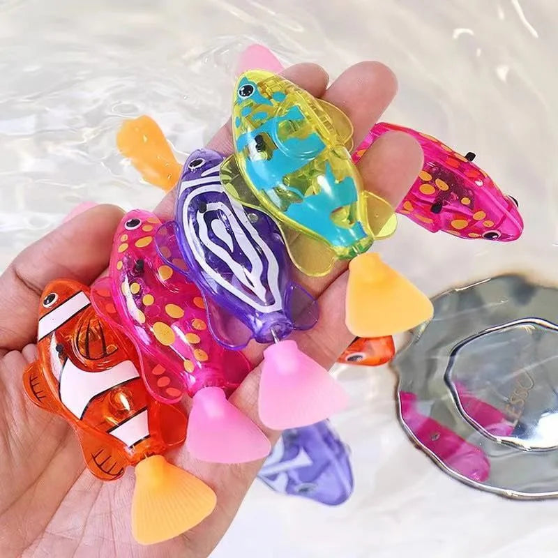 Poisson nageur interactif – Lumières et amusement aquatique !