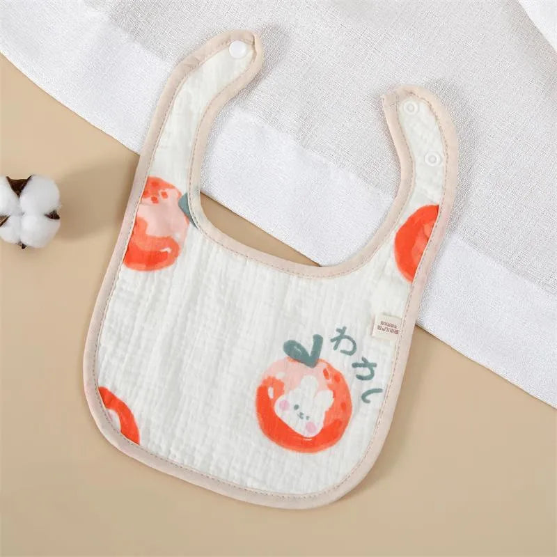 Toddler Feeding Bib – Soft Cotton Saliva Towel